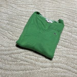 100% cotton v neck sweater